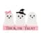 Glitzhome; Glitzhome® 10" Halloween Wooden Epoxy Ghosts Table Decor; Category:Halloween Tabletop Decor; Image:7